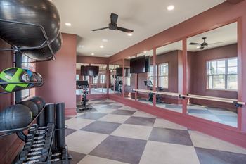 Yoga and spin studio